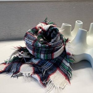 NWT UNISEX Alex Mill Multicolor Fringe Scarf